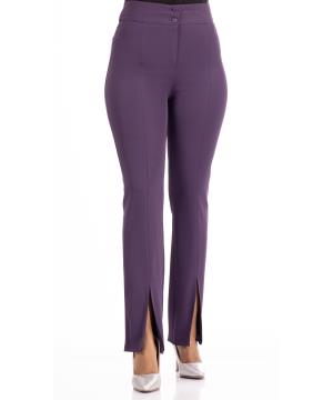 Trousers with a hole in the leg