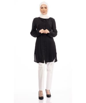 Long plain shirt 